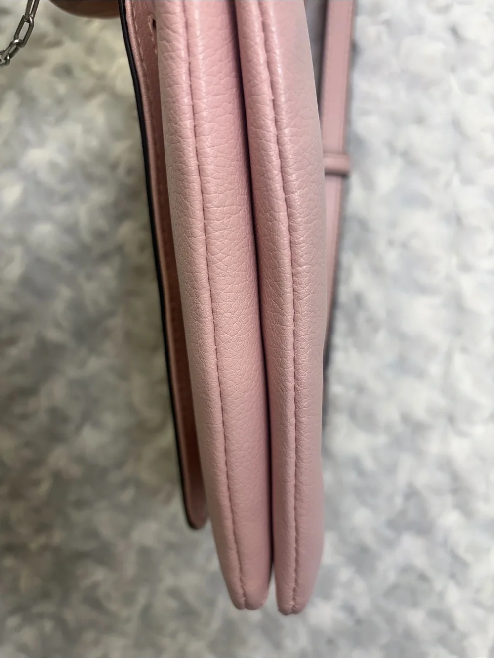 KATE SPADE Pink soft Leather adjustable Crossbody bag